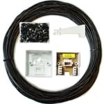 15M BT Extension Outdoor External Cable Lead Kit Telephone Line Phone Broadband