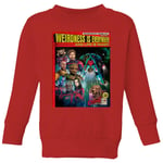 Guardians of the Galaxy Weirdness Is Everywhere Comic Book Cover Kids' Sweatshirt - Red - 11-12 ans