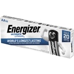Energizer Batteri Lithium AA 10-pack