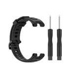 Armband i Silikon till Amazfit T-Rex Pro & Amazfit T-Rex - Svart
