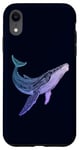 Coque pour iPhone XR Blue Whale Bosse Amoureux des baleines Surf Plongée Océan