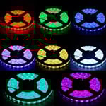 14W/m RGB vattentät LED strip - 5m, IP68, 60 LED per. meter