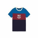 Kortærmet fodboldtrøje til mænd F.C. Barcelona Blå L