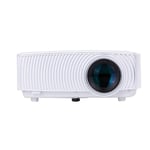 LUFKLAHN Mobile Wireless WIFI Connection Projector, Support HD 1080P Mini Projector (Color : White, Size : Au)