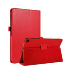 Case for Galaxy Tab A7 10.4" SM-T500/T505 2020, Folio Flip Leather Stand Function Cover Samsung Tablet Tab A7 10.4" SM-T500/T505 2020 Protective Case with Auto Sleep/Wake feature (Red)