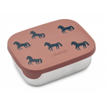 Liewood - Arthur Lunchbox, Horses / Dark rosetta