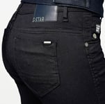 G-Star Arc 3D Super Skinny W24 L32 Black Tlex Superstretch Denim Jeans