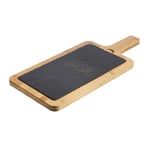 Mason Cash Essentials 41cm Bamboo & Slate Food and Cheese Serving Board