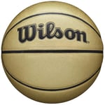 Wilson NBA Gold Edition Ball WTB3403XB, Ballons de Basket-Ball Unisexe, Or, 7 EU