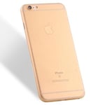 iPhone 6 / 6S Skal Tunt TPU -  Guld (Färg: Guld)