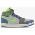 Baskets montantes Nike  NIKE AIR JORDAN 1 ZOOM GRIS VERT
