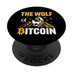 The Wolf Of Bitcoin PopSockets Swappable PopGrip