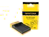 Patona 151624, Dc, Nikon 1 V1 D600, D610, D7000, D7100, D800, D8000, D800e, D810, Sort, Gul, 8,4 V, 0,5 A, 1 A
