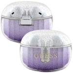 Guess Glitter Gradient TWS Bluetooth-hodetelefoner med Dock - Lilla