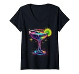 Womens Stellar Sips Collection V-Neck T-Shirt