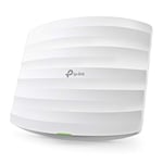 TP-Link N300 Wireless Ceiling Mount Access Point, Support Passive PoE and Direct Current, Easily Mount to Wall or Ceiling, Simply Managed by Free EAP Controller Software (EAP110)