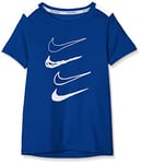 Nike B NK DRY TOP GFX T-shirt Garçon Indigo Force/White FR (Taille Fabricant : XS)
