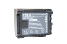 vhbw Li-Ion batterie 750mAh (7.2V) avec puce d'information pour appareil numérique camescope Canon Legria HF G40 remplace BP-808