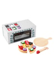 Small Foot - Wooden Play Food Pizza Oven Set 25dlg.