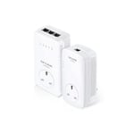 Pack CPL AV1200 Gigabit + Wi-Fi AC1750 TP-LINK TL-WPA8730 KIT Blanc