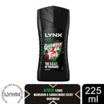 Lynx Africa 12-H Refreshing Fragrance Shower Gel Body Wash for Men, 225ml