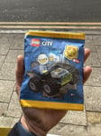 LEGO CITY MINIFIGURE POLICEMAN + QUAD BIKE 952302 AGE 6+