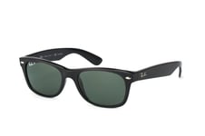 Ray-Ban New Wayfarer RB 2132 901/58, RECTANGLE Sunglasses, UNISEX, polarised, available with prescription