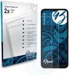 Bruni 2x Protective Film for Nokia C32 Screen Protector Screen Protection