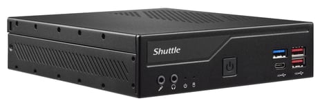 Shuttle Slim PC DH670V2 , S1700, 2x HDMI, 2x DP , 2x 2.5G LAN, 2x COM,
