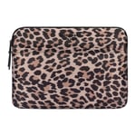 Kate Spade New York Puffer Sleeve - MacBook Pro 14" / Notebook 14" skal (Classic Leopard)