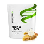 Body Science 4 x Måltidsersättning - 1 kg Creamy Apple Pie Milk & Oats Enkelt mellanmål 1000 gram