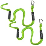2-Pack Boat Bungee Dock Line with Hook Mooring Rope Boat Accessories for Bo B2E8