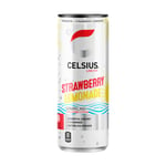 Celsius 24 x - 330 ml Strawberry Lemonade Energidryck, funktionsdryck