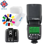 Godox Tt685f Ttl Hss 1/8000 Camera Flash Speedlite +trigger F Fujifilm Camera Uk