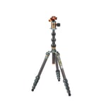 3 Legged Thing Legends Bucky Kit Carbon Fibre Tripod - Travel-Friendly, Adjustable Camera Tripod with 3 Detachable Legs & Multiple Mounting Points
