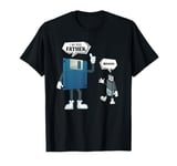 Disquette USB Père et fils Nerd Geek Ordinateur T-Shirt