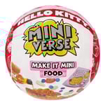 MGA Miniverse - Hello Kitty - Kreativt spel - Drycker eller mat - Kreativa och dekorativa kåda fritidsaktiviteter - Ej ätbar - 8 år