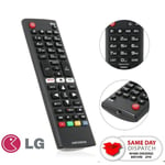 GENUINE LG TV REPLACEMENT REMOTE CONTROL FOR SMART TV LED 3D NETFLIX BUTTON NEW