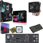Components4All Intel Coffee Lake Core i7 9700K 3.6GHz (4.9GHz Turbo) CPU, Asus Strix Z390-F Gaming Motherboard, 8GB 3000MHz Corsair DDR4 RAM & Cooler Master Hyper Cooler Pre-Built Bundle