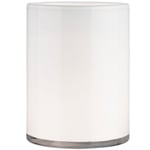 Skogsberg & Smart Hurricane Lyslykte / Vase 18 cm, Hvit Glass