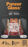 PanzerGlass Privacy UWF iPhone 15