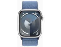 Montre connectée Apple Watch 9 Silver GPS+CELL 41MM Sport loop