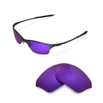 New WL Polarized Purple Replacement Lenses For Oakley Half Wire XL Sunglasses