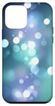 Coque pour iPhone 12 mini Turquoise Lumières brouillard étoiles