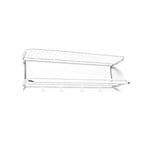 Classic 650 Hatthylla 90 cm, Vit/Krom