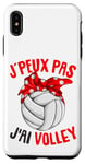 Coque pour iPhone XS Max J'Peux Pas J'ai Volley Volley-Ball Volleyball Fille Femme