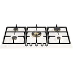 P905CHER Heritage Gasspis 90 cm, Vit / Krom