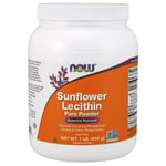 NOW Foods - Sunflower Lecithin Variationer Pure Powder - 454g