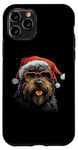 Coque pour iPhone 11 Pro Bouvier Des Flandres Pyjama de Noël pour Chien Cadeaux de Noël Famille