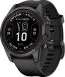 Garmin Fenix 7S Pro Sapphire Solar Edition Carbon Gray, One Size